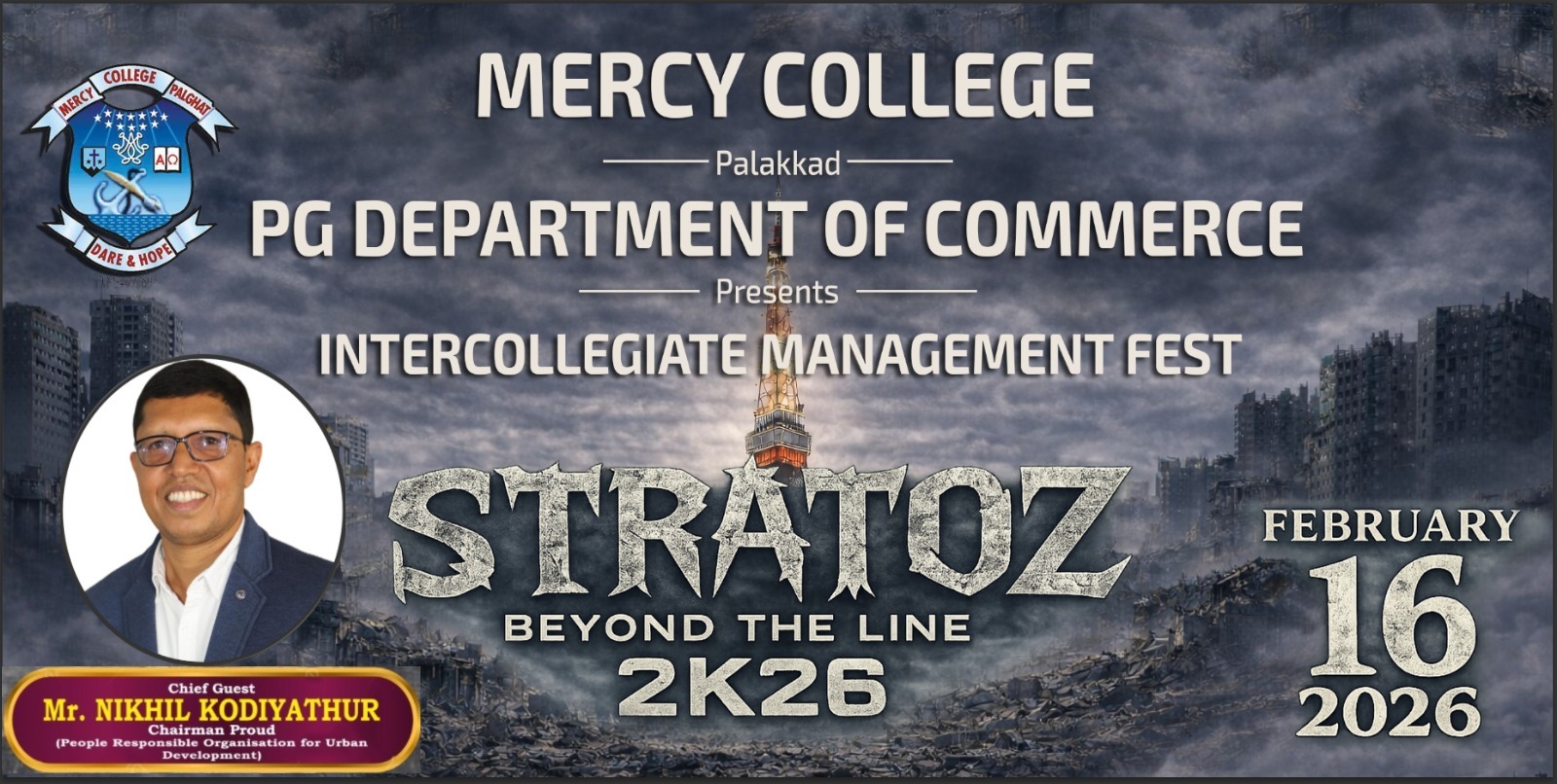 STRATOZ 2k26 - Intercollegiate Management Fest
